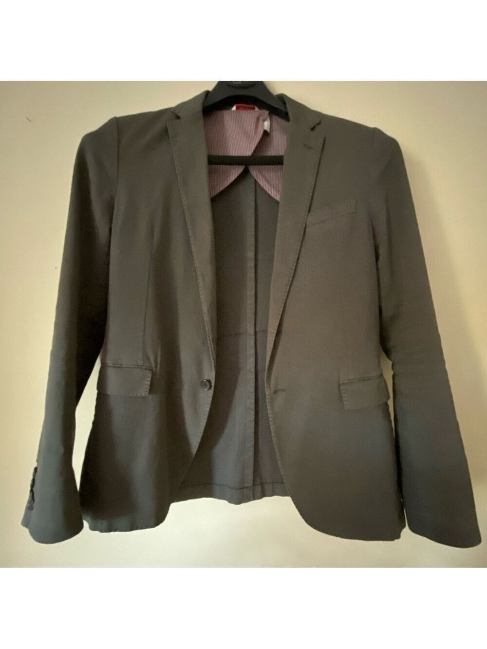 Brooks Brothers Red Fleece Gray Cotton Jacket 42L
